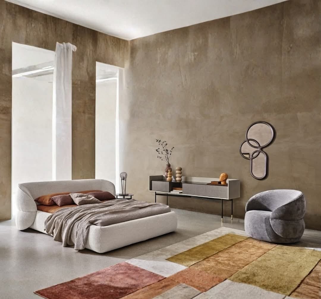 Mnimal Bedroom — custom furniture by Dream Interior & Architects