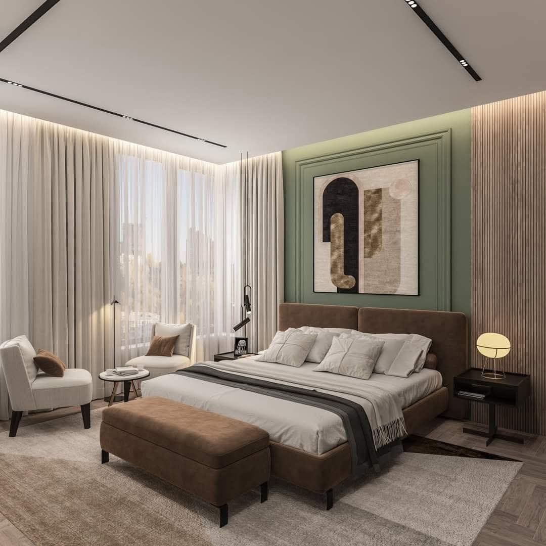 Bedroom — custom furniture by Dream Interior & Architects