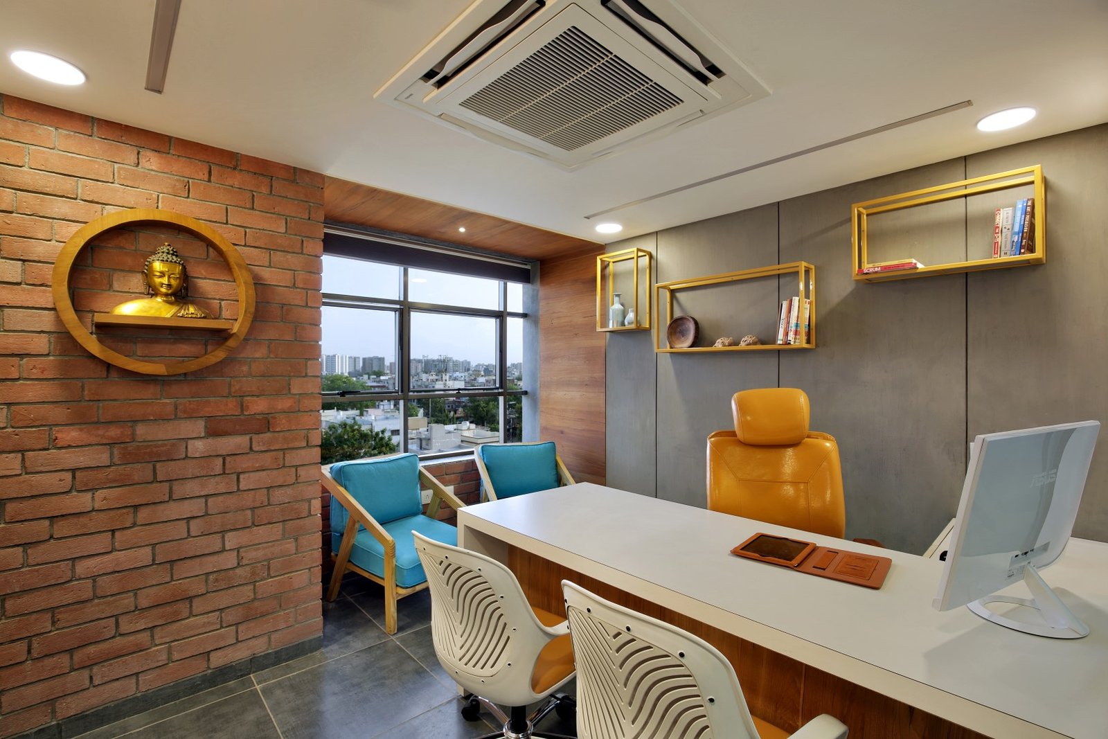Personal Office — custom furniture by Dream Interior & Architects