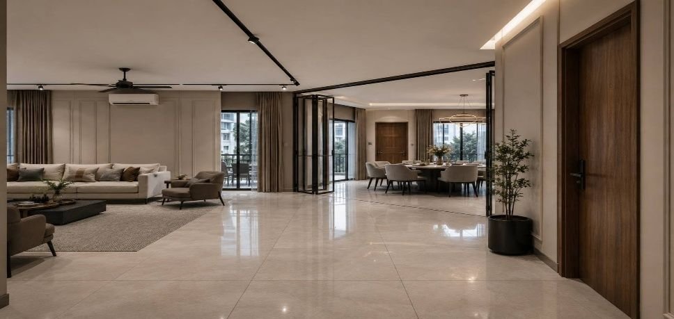 Modern Luxury Living & Dining Interior — photo 4